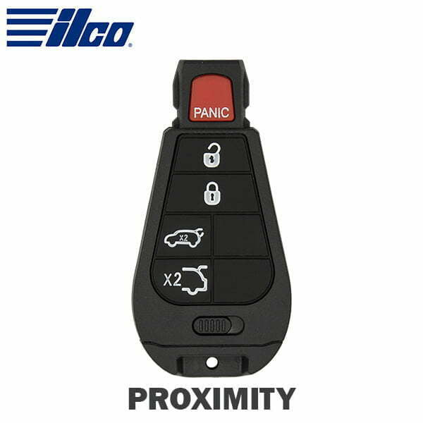 ILCO Look-Alike™ 2011-2013 Jeep Grand Cherokee / 6-Button Fobik Key W/ Proximity / IYZ-C01C (POD-LAL-5B8)