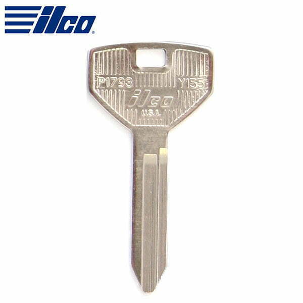 ILCO – P1793-Y155 Dodge / Jeep / Plymouth Metal Key Blank