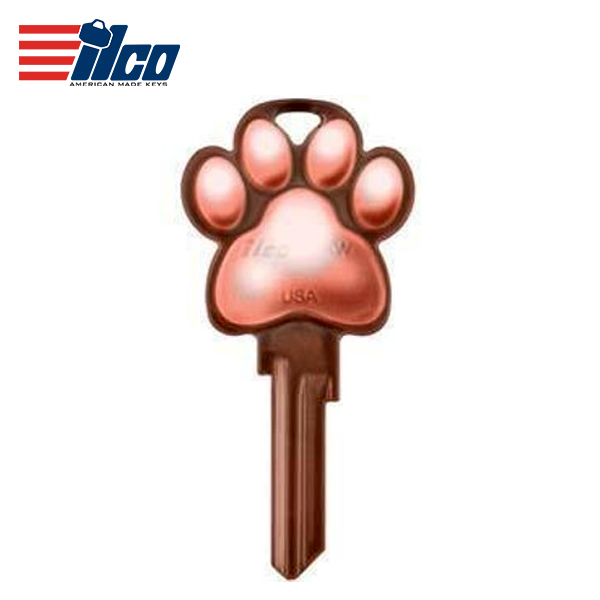 ILCO – Paw Shape Key Blank – SC1 / KW11 / WR5