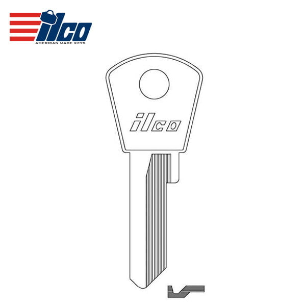 ILCO – PZ3 Key Blank for Papaiz