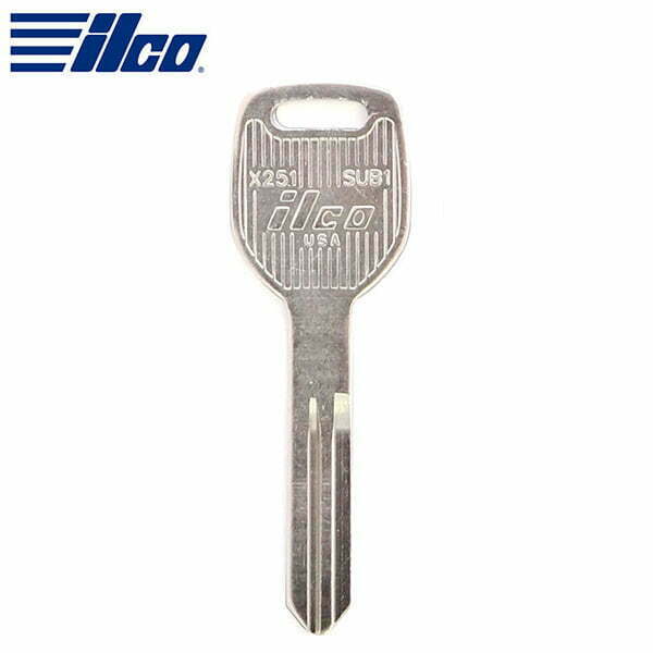 ILCO – SUB1 / X251 Subaru Metal Key