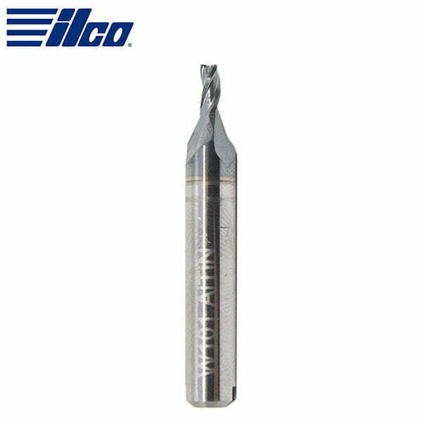ILCO – W101 2.5 mm End Mill (Carbide) (AL-TIN) Cutter for Tri-Code, Triax, Quattrocode / D709238ZB (BC0432XXXX)