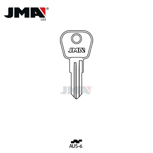 JMA – AUS-6 Austral Metal Blank Key