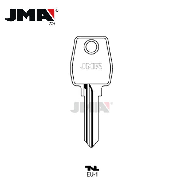 JMA – LF29 Euro Lock Metal Blank Key / EU-1