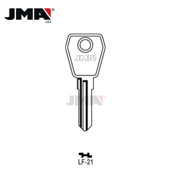 JMA – LF45R Lowe And Fletcher Metal Blank Key / LF-21