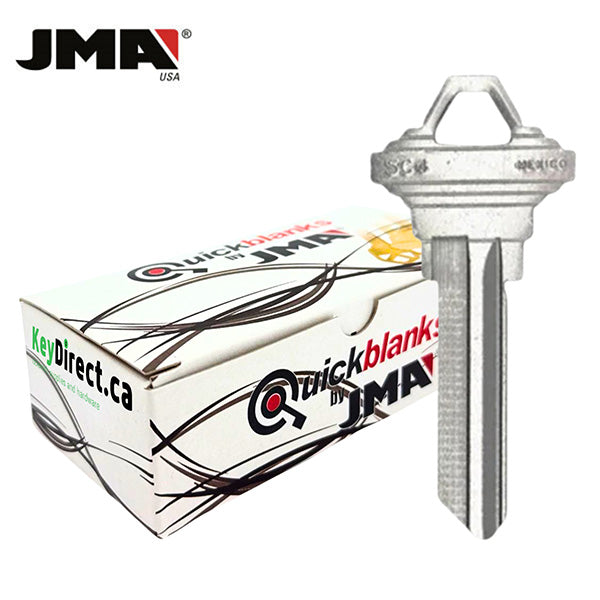 JMA – SC4NP Metal Key Blank For Schlage / Nickel Plate / SLG-4E / 50 Pack