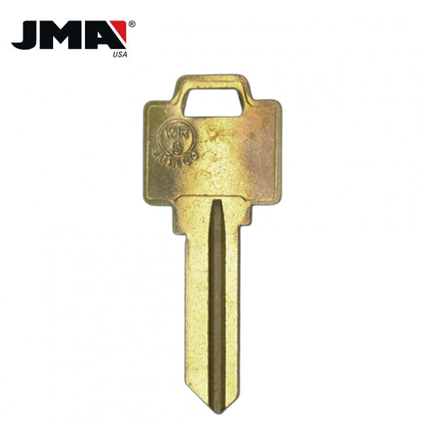 JMA – WR5 N1054WB – 5-Pin Weiser Key Blank / Brass / WEI-3E / WR5BR