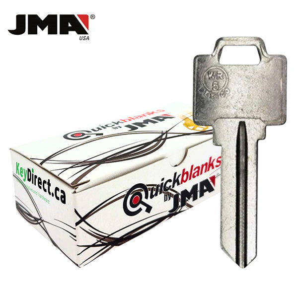 JMA – WR5 N1054WB – 5-Pin Weiser Key Blank / Nickel / WEI-3E / WR5NP / 50 Pack