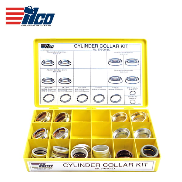 ILCO – Mortise Cylinder Collar Kit / 870-00-8X