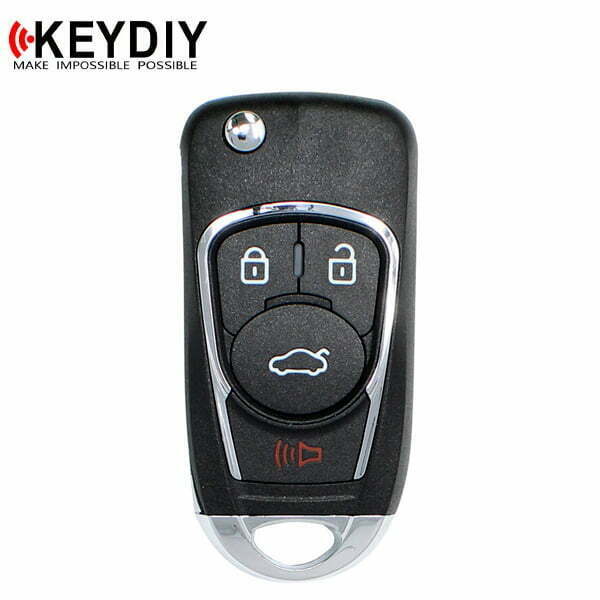 KEYDIY – GM Style / 4-Button Universal Flip Key Blank (KD-NB22-4)