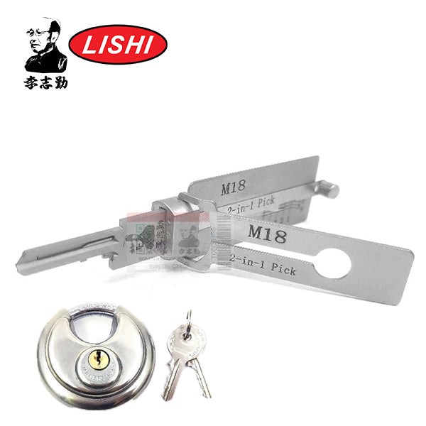 NEW! Original Lishi – M18/1092-40 Pick & Decoder For Master Lock – Anti-Glare
