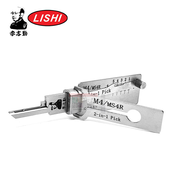 NEW! Original Lishi – M4 / MS4R / 81KM Pick & Decoder For Master Lock – Anti-Glare