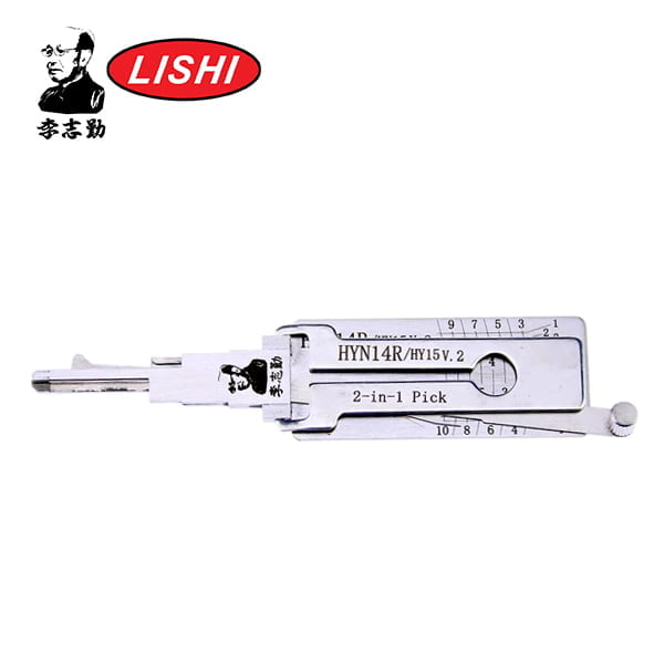 Original Lishi – HYN14R / HY15 / Hyundai / V.2 / 2-in-1 Pick & Decoder / Anti Glare