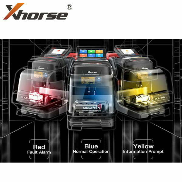 Xhorse Dolphin II XP-005L Key Cutting Machine with Adjustable Screen + Autel – MaxiIM KM100 Universal Key Generator Kit