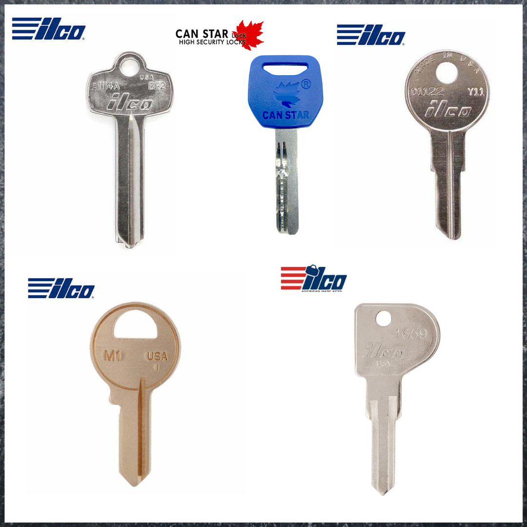 Commerical/Mailbox/High Security/Cabinet/Padlock Key Blanks + Accessories