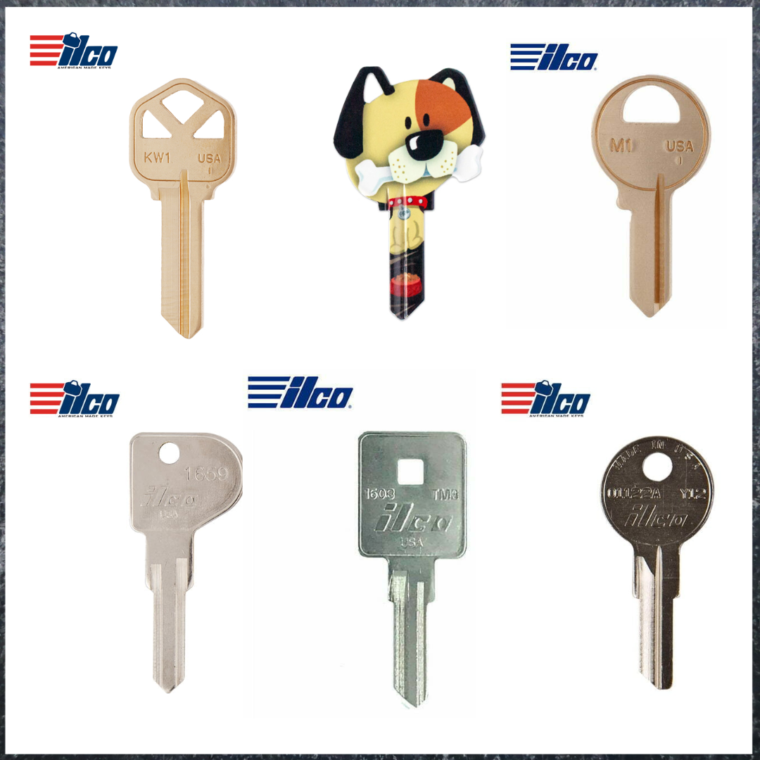 Residential/Mailbox/Cabinet/RV/Decorative/Padlock Key Blanks + Accessories