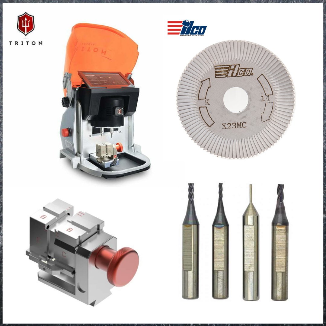 Key Cutting Machines + Engraving Machines + Accessories