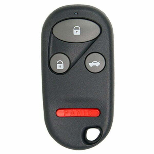 2002-2004 Honda CR-V / 4- Button Keyless Entry Remote / FCC ID: OUCG8D-344H-A / PN: 72147-S9A-A01 (Aftermarket)