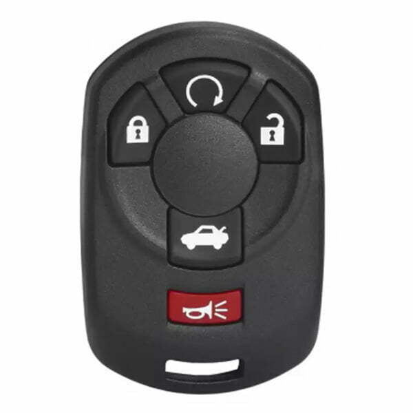 2005-2007 Cadillac Chevrolet / 5-Button Keyless Entry Remote / PN: 15212382 / M3N65981403 (Aftermarket)