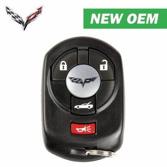 2005-2007 Chevrolet Corvette / 4-Button Keyless Entry Remote / PN: 10372541 / M3N65981403 (Driver 1) (OEM)