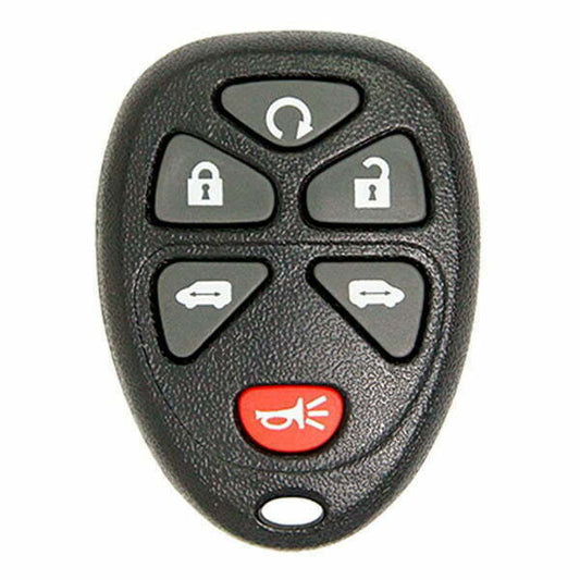 2005-2011 GM / 6-Button Keyless Entry Remote / FCC ID: KOBGT04A (Aftermarket)