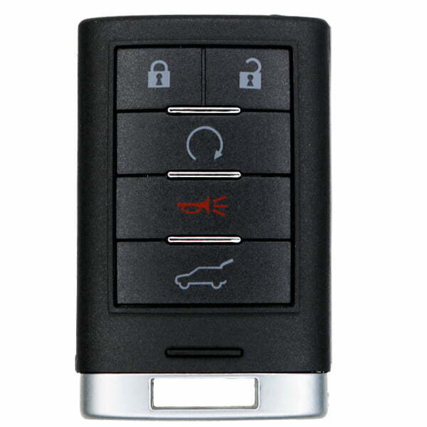 2010-2015 Cadillac SRX ATS XTS / 5-Button Smart Key / NBG009768T (Aftermarket)