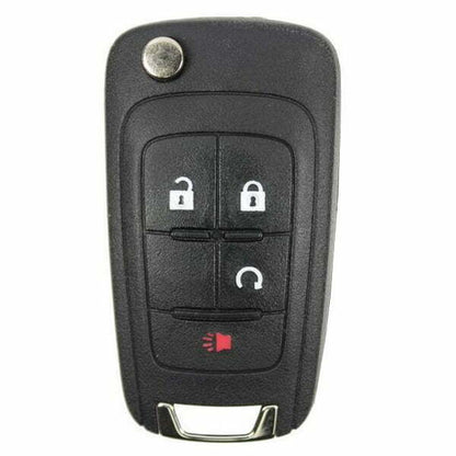 2010-2021 GM / 4-Button Flip Key / PN: 20873622 / OHT01060512 (Aftermarket)