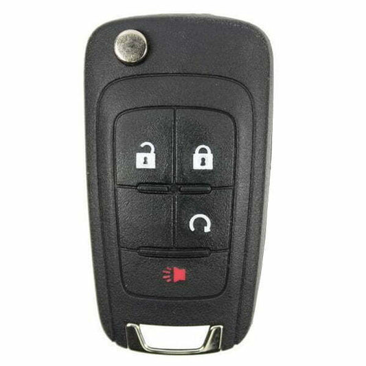 2010-2021 GM / 4-Button Flip Key / PN: 20873622 / OHT01060512 (Aftermarket)