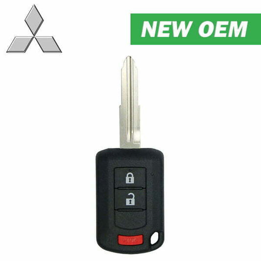 2010-2019 Mitsubishi Outlander Lancer RVR / 3-Button Remote Head Key w/ Shoulder / PN: 6370B944 / OUCJ166N (OEM)