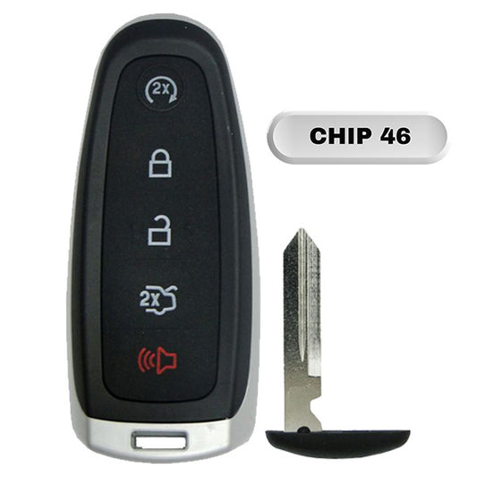 2011-2022 Ford / 5-Button PEPS Smart Key / M3N5WY8609 (Aftermarket)