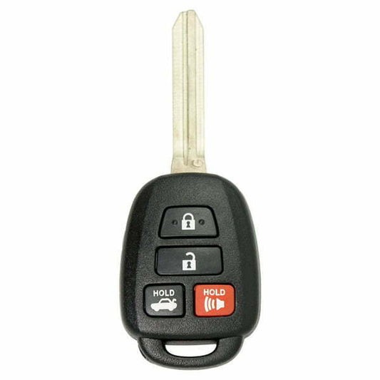 2012-2014 Toyota Camry / 4-Button Remote Head Key / PN: 89070-06420 / HYQ12BDM (G Chip) / (RHK-TOY-BDM-G-4)
