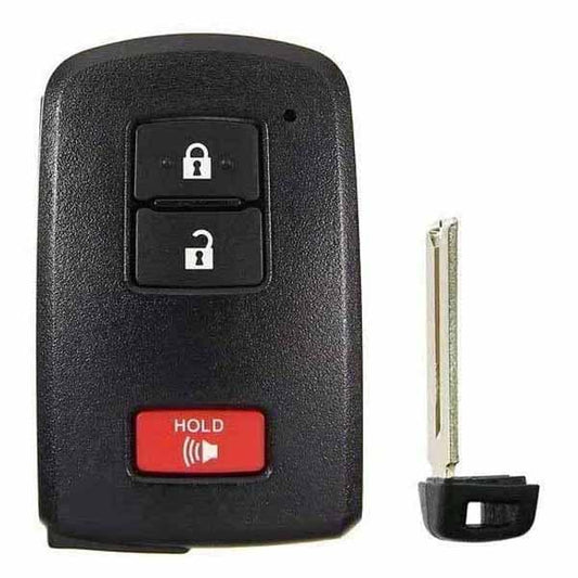 2012-2019 Toyota / 3-Button Smart Key / HYQ14FBA / AG Board 2110 (Aftermarket)
