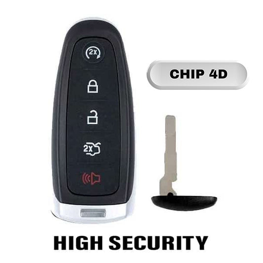 2013-2020 Ford / 5-Button Smart Key / PEPS / PN: 164-R7995 / M3N5WY8609 (Aftermarket)