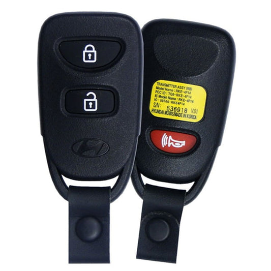 2014-2017 Hyundai Accent / 3-Button Keyless Entry Remote / PN: 95430-1R300 / FCC ID: TQ8RKE-4F14 (Refurbished)
