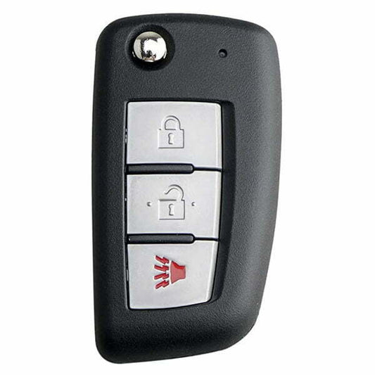 2014-2020 Nissan Rogue / 3-Button Flip Key / PN: 28268-4BA1A / CWTWB1G767 (Aftermarket)