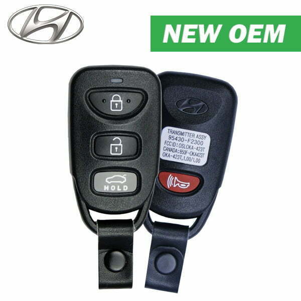 2016-2020 Hyundai Elantra / 4-Button Keyless Entry Remote / PN: 95430-F2300 / FCC ID: OSLOKA-423T (OEM)