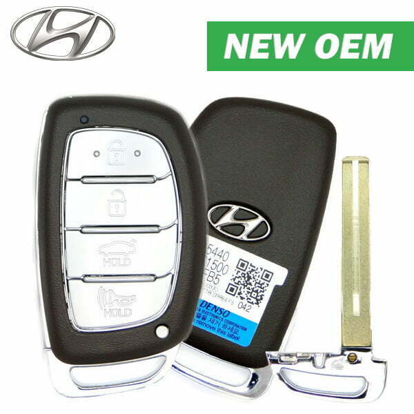 2018-2019 Hyundai Sonata / 4-Button Smart Key / PN: 95440-C1500NNA / CQOFD00120 (OEM)