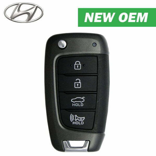 2018-2021 Hyundai Accent / 4-Button Flip Key / PN: 95430-J0800 / NYOSYEC4TX1707 / Canadian Version (OEM)