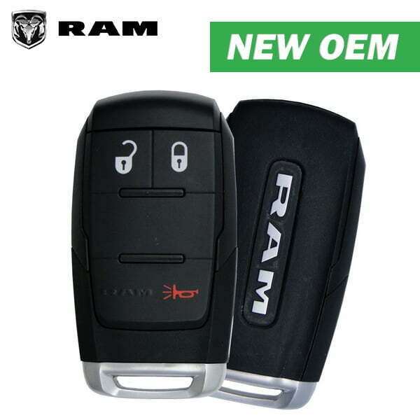 2019-2024 Dodge Ram 2500 3500 4500 5500 / 3-Button Smart Key / PN: 68375455AB / FCC ID: GQ4-76T (OEM)