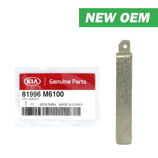2019-2021 Kia Forte Remote Flip Key Blade / KK12 / PN: 81996-M6100 (OEM)