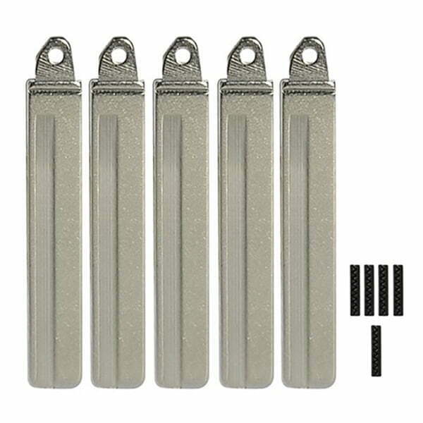 5-Pack Hyundai HY18 Flip Key Blade w/ Roll Pins for OEM Remotes