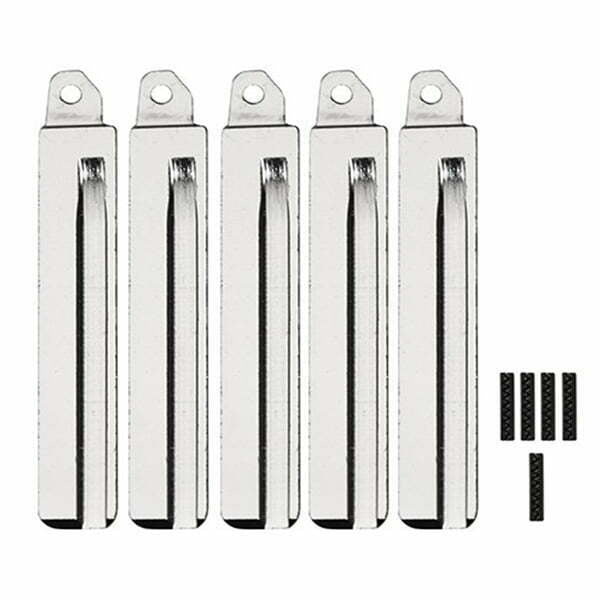 5-Pack Hyundai HY18R Flip Key Blade w/ Roll Pins for OEM Remotes / PN: 81996-C5000