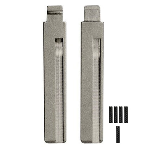 5-Pack Hyundai HYN17R Remote Flip Brass Blade w/ Roll Pins for OEM Remotes