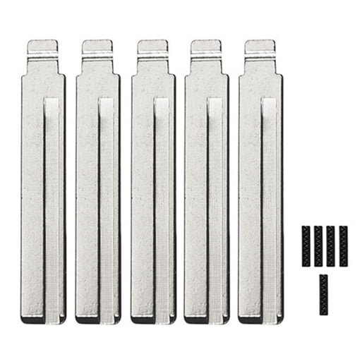 5-Pack Hyundai HYN17RT Flip Key Blade w/ Roll Pins for OEM Remotes