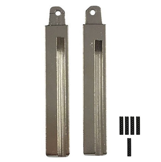 5-Pack Kia HYN17R Remote Flip Brass Blade w/ Roll Pins for OEM Remotes