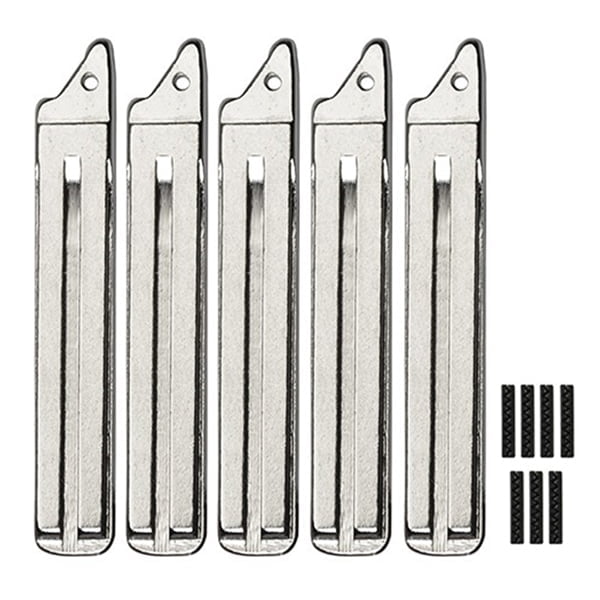 5-Pack Toyota TOY49T Flip Blade w/ Pins for OEM Remotes