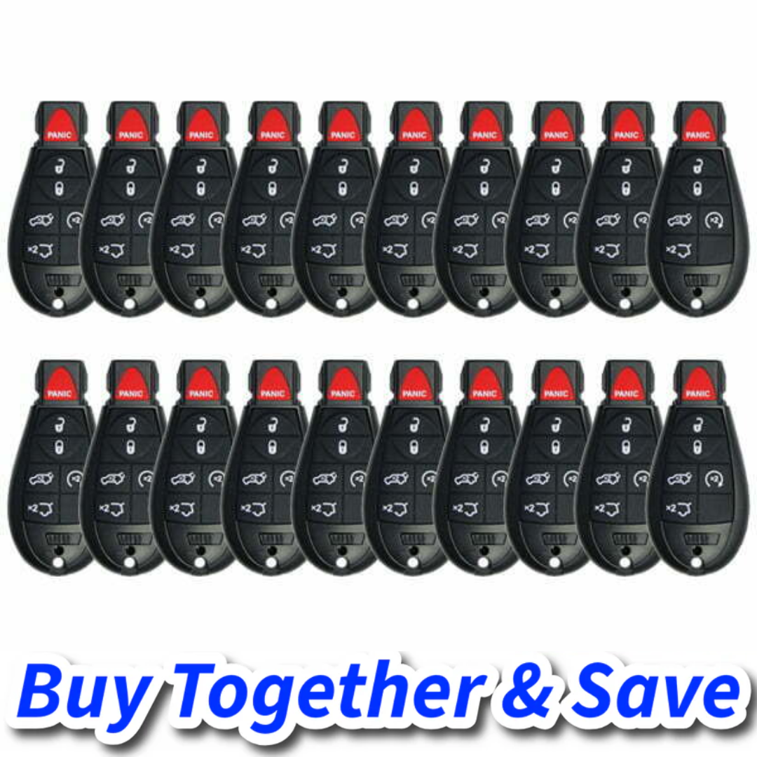 Bundle of 20 / 2008-2012 Jeep / 6-Button Fobik Key / M3N5WY783X (Aftermarket)
