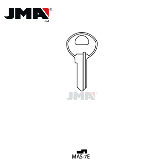JMA – M2 Master Metal Blank Key / MAS-7E