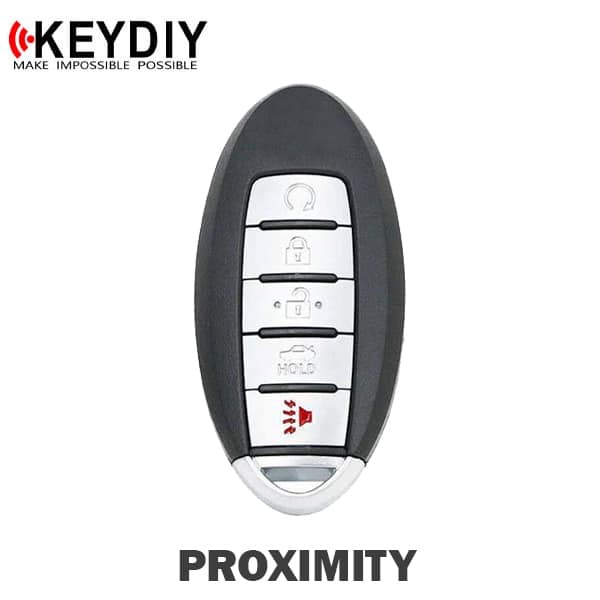 KEYDIY – Nissan Infiniti Style / 5-Button Universal Smart Key w/ Proximity Function (KD-ZB03-5)