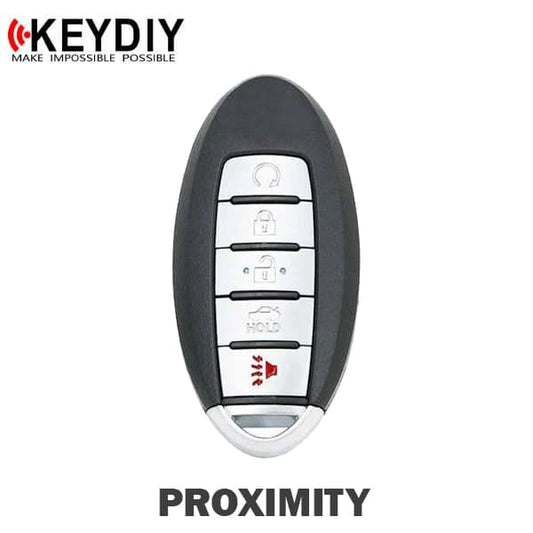 KEYDIY – Nissan Infiniti Style / 5-Button Universal Smart Key w/ Proximity Function (KD-ZB03-5)